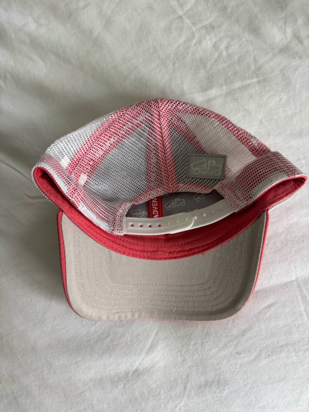 Big Truck Coral Pink Mesh-Back Trucker Hat - Picture 2 of 2